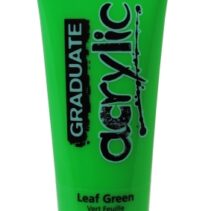 Daler Rowney Graduate Pintura Acrilica - Tubo de Plastico - 120ml - Color Verde Hoja