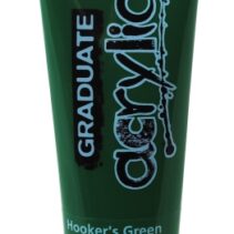 Daler Rowney Graduate Pintura Acrilica - Tubo de Plastico - 120ml - Color Verde Hooker