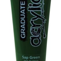 Daler Rowney Graduate Pintura Acrilica - Tubo de Plastico - 120ml - Color Verde Vejiga