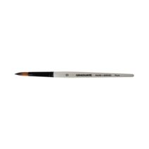 Daler Rowney Graduate Pincel Multitecnica - Pelo Sintetico - Mango Corto - Redondo Nº10