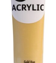 Daler Rowney Simply Pintura Acrilica - Tubo de Plastico - 75ml - Color Dorado