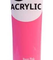 Daler Rowney Simply Pintura Acrilica - Tubo de Plastico - 75ml - Color Rosa Neon