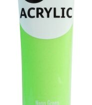 Daler Rowney Simply Pintura Acrilica - Tubo de Plastico - 75ml - Color Verde Neon