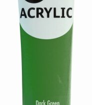 Daler Rowney Simply Pintura Acrilica - Tubo de Plastico - 75ml - Color Verde Oscuro