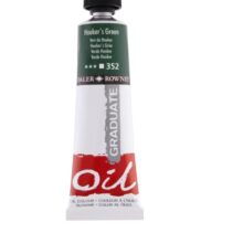 Daler Rowney Graduate Pintura al Oleo - Tubo de Aluminio - 38ml - Color Verde Hooker