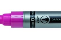 Lyra Mark All Rotulador Permanente - Multisuperficie - Punta Redonda - 2mm - Color Rosa