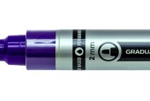 Lyra Mark All Rotulador Permanente - Multisuperficie - Punta Redonda - 2mm - Color Violeta