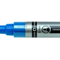 Lyra Mark All Rotulador Permanente - Multisuperficie - Punta Redonda - 2mm - Color Azul Claro