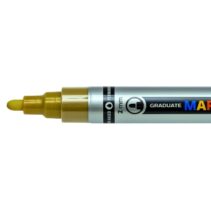Lyra Mark All Rotulador Permanente - Multisuperficie - Punta Redonda - 2mm - Color Oro
