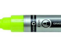 Lyra Mark All Rotulador Permanente - Multisuperficie - Punta Redonda - 2mm - Color Amarillo Neon