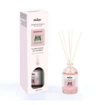 Prady Ambientador Mikado Neutralizador de Olores Para Dormitorio - Frasco de Cristal 100 ml y Varitas Difusoras