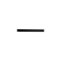 WP Tapa Delantera para Armario 1U - 490x15x55mm - Color Negro