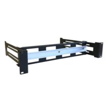 WP Rail para Equipo DIN 2U - 550x400x300mm - Color Negro