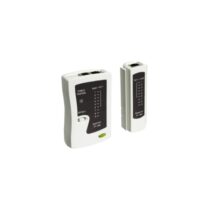 WP Testeador de Red RJ11 / RJ12 / RJ45 / BNC - Color Blanco
