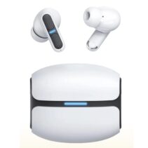 Leotec TWS Gaming Nebula Fit Auriculares Bluetooth 6.0 - Estuche de Carga - Color Blanco