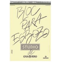 Canson Bloc de Dibujo para Esbozo de 100 Hojas A4 90grs - 21x29.7cm - Color Blanco