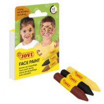 Jovi Face Paint Animal Pack de 3 Barras de Maquillaje - Para todo Tipo de Pieles - Se Limpia Facilmente - Colores Amarillo