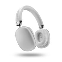 Energy Sistem Style Auriculares Bluetooth 5.4 - Graves Profundos - Conexion Multipunto - Asistente de Voz - Lector MicroSD - Color Plata
