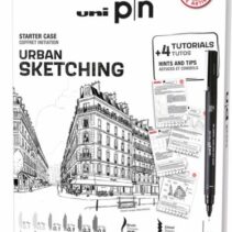 Uni-ball Uni Pin Urban Sketching Pack de 8 Rotuladores Calibrados 0.1