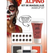 Alpino Set de Maquillaje Catrina - Se Lava con Agua y Jabon - Testado Dermatologicamente - Colores Surtidos