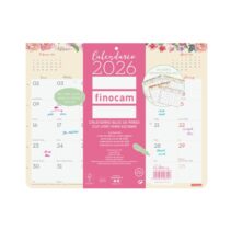 Finocam Design Calendario Imantado - Anual 2026 - Bloc Encolado - 250x6x200mm - Espacio para Escribir - Color Surtidos