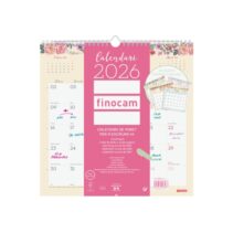 Finocam Design Calendario de Pared en Catalan - Anual 2026 - 300x5x310mm - Color Surtidos