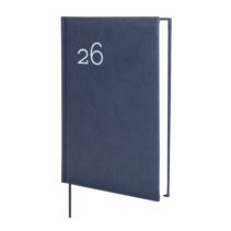 Finocam Dynamic Milano Agenda Profesional - Anual 2026 - Tapa Dura Acolchada - Formato Y10 - 143x29x210mm - 1 Dia por Pagina - Color Azul