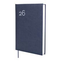 Finocam Dynamic Milano Agenda Profesional en Catalan - Anual 2026 - Tapa Dura Acolchada - Formato Y11 - 168x32x245mm - 1 Dia por Pagina - Color Azul