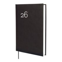 Finocam Dynamic Milano Agenda Profesional en Catalan - Anual 2026 - Tapa Dura Acolchada - Formato Y11 - 168x32x245mm - 1 Dia por Pagina - Color Negro