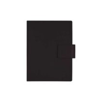 Finocam Duouno Agenda de Espiral - Bolsillo Interior - Anilla Portaboligrafo - Formato E10 - 155x212mm - 1 Dia por Pagina - Color Negro