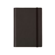 Finocam Duoband Agenda con Bloc de Notas en Catalan - Anual 2026 - Formato E5 - 130x15x192mm - Semana Vista Horizontal - Color Negro