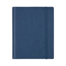 Finocam Duoband Agenda con Bloc de Notas en Catalan - Anual 2026 - Formato E10 - 168x15x226mm - Semana Vista Horizontal - Color Azul