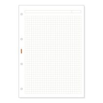 Finocam R4040 Recambio para Agendas Open - Formato A4 - 210x5x297mm - Color Blanco