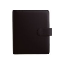 Finocam Open Troya Agenda Organizador - Anual 2026 - Formato 500 - 165x40x210mm - Semana Vista en Vertical - Color Negro