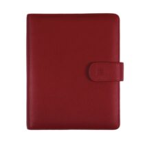 Finocam Open Piel Andrea Agenda Organizador - Formato 1000 - 205x43x249mm - 1 Dia por Pagina - Color Burdeos