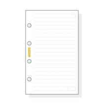 Finocam C141 Recambio para Agendas Classic - Lineas Guia - Formato 601 - 56x89x5mm - Color Blanco