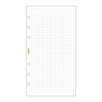 Finocam C940 Recambio para Agendas Classic - Cuadriculado - Formato 609 - 94x171x5mm - Color Blanco