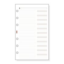 Finocam R454 Recambio Telefonico para Agendas Classic - Formato 400 - 91x5x152mm - Color Blanco