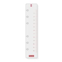 Finocam R460 Regla para Agendas Open - Formato 400 - 30x152mm - Color Blanco