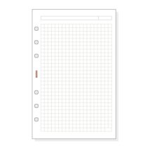 Finocam R540 Recambio para Agendas Open - Cuadriculado - Formato 500 - 117x5x181mm - Color Blanco