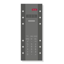 Finocam R573 Calculadora para Agendas Open - Formato 500 - 65x5x172mm - Color Gris Oscuro