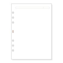 Finocam R1042 Recambio para Agendas Open - Formato 1000 - 155x5x215mm - Color Blanco