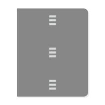 Finocam R1069 Archivador para Agendas Open - Formato 1000 - 196x52x243mm - Color Gris Oscuro