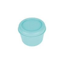 Milan 460 Since 1918 Fiambrera Hermetica Redonda de 0.25L - Libre de BPA - Tapa de Rosca - Apto para Microondas