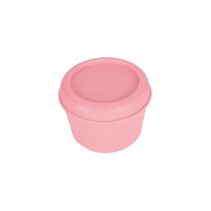 Milan 460 Since 1918 Fiambrera Hermetica Redonda de 0.25L - Libre de BPA - Tapa de Rosca - Apto para Microondas
