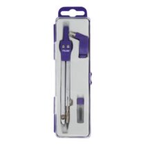 Milan Acid Compas Universal - Incluye Adaptador y Minas de Recambio - Color Azul Marino