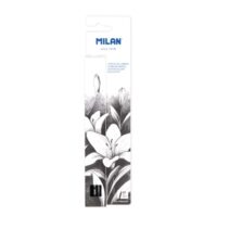 Milan Art Pack de 3 Lapices de Carboncillo - Color Negro
