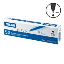 Milan P1 Touch Pack de 50 Recambios - Punta de 1mm - Color Negro