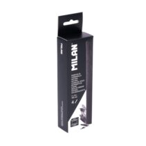 Milan Pack de 4 Barritas de Carboncillo - Natural - Rectangular 15x7mm - Color Negro