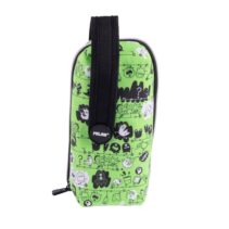 Milan Tandem 2 Pack de 4 Estuches con Goma de Borrar - Sacapuntas - Lapiz - 3 Boligrafos - Regla - 12 Lapices de Colores - 12 Rotuladores